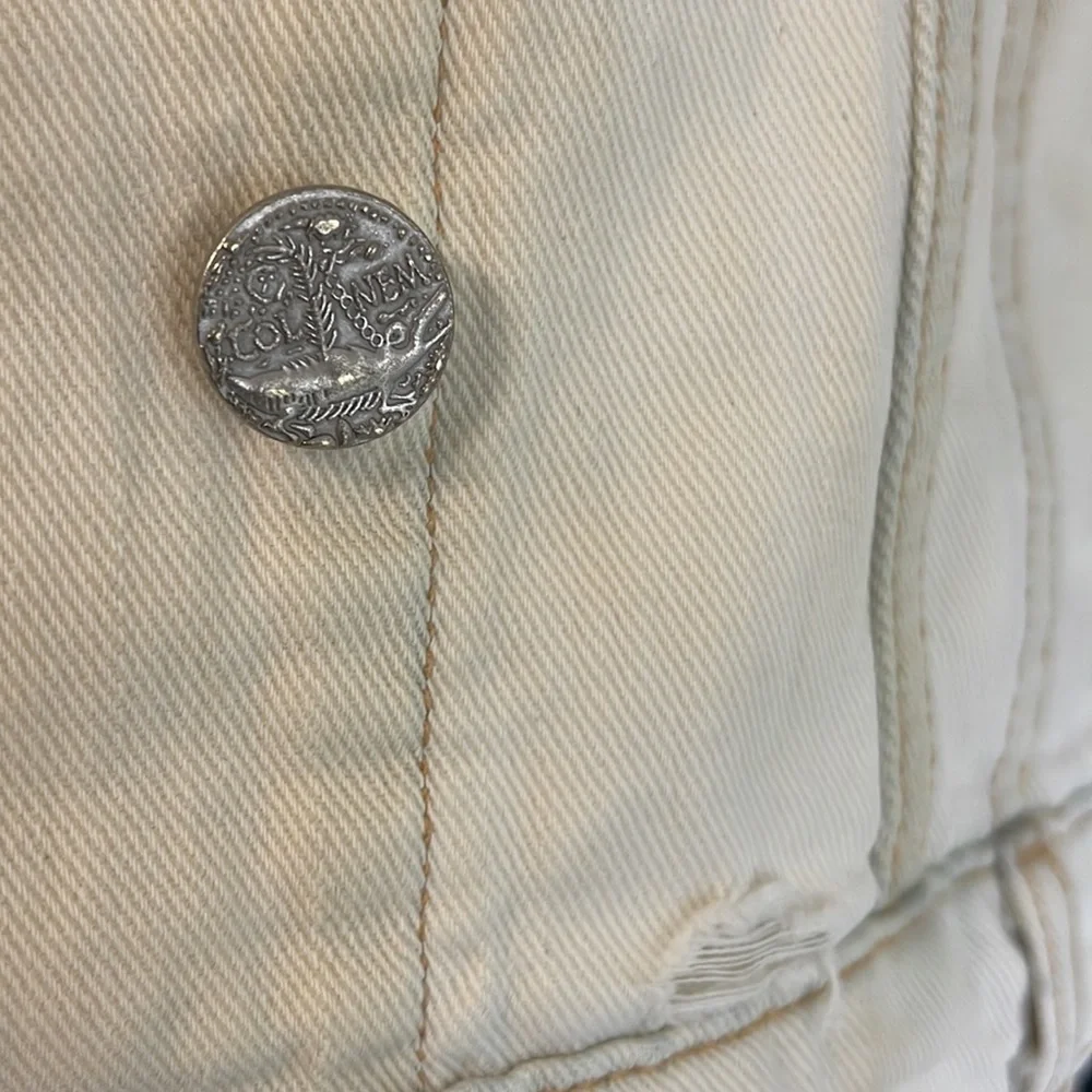 ANTHROPOLOGIE Mcguire Denim Distressed jacket - Picture 5 of 7